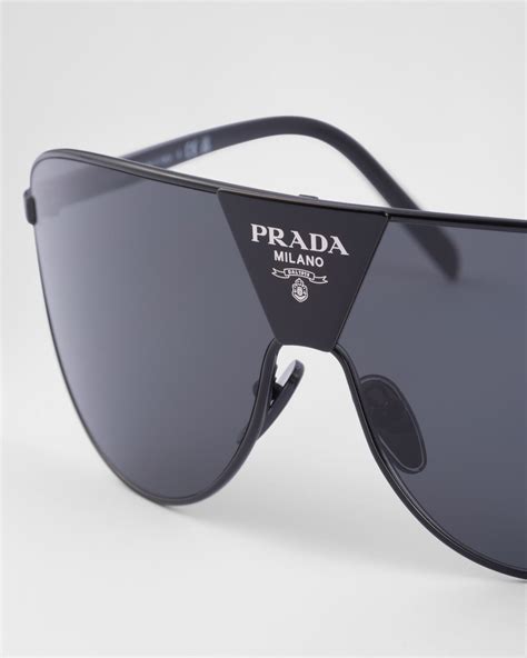 prada spr 25y|Slate Gray Lenses Prada Runway Sunglasses .